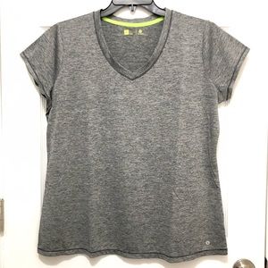 Gray Xersion Performance/Workout T-shirt, Size XL
